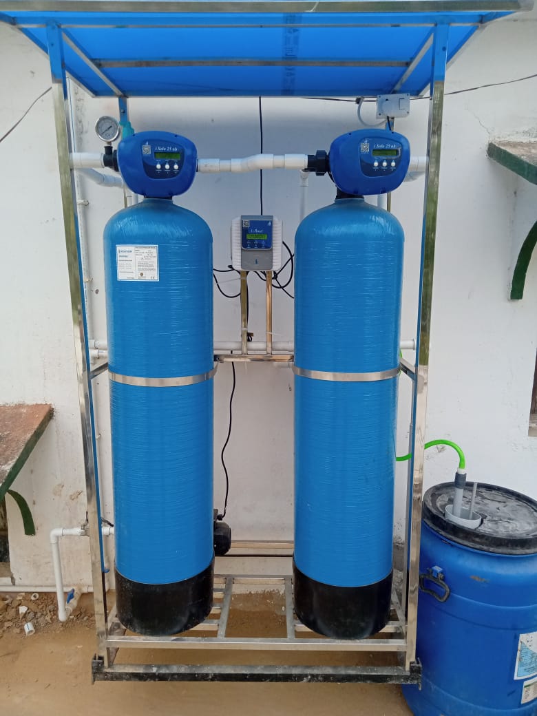 water softener for flats