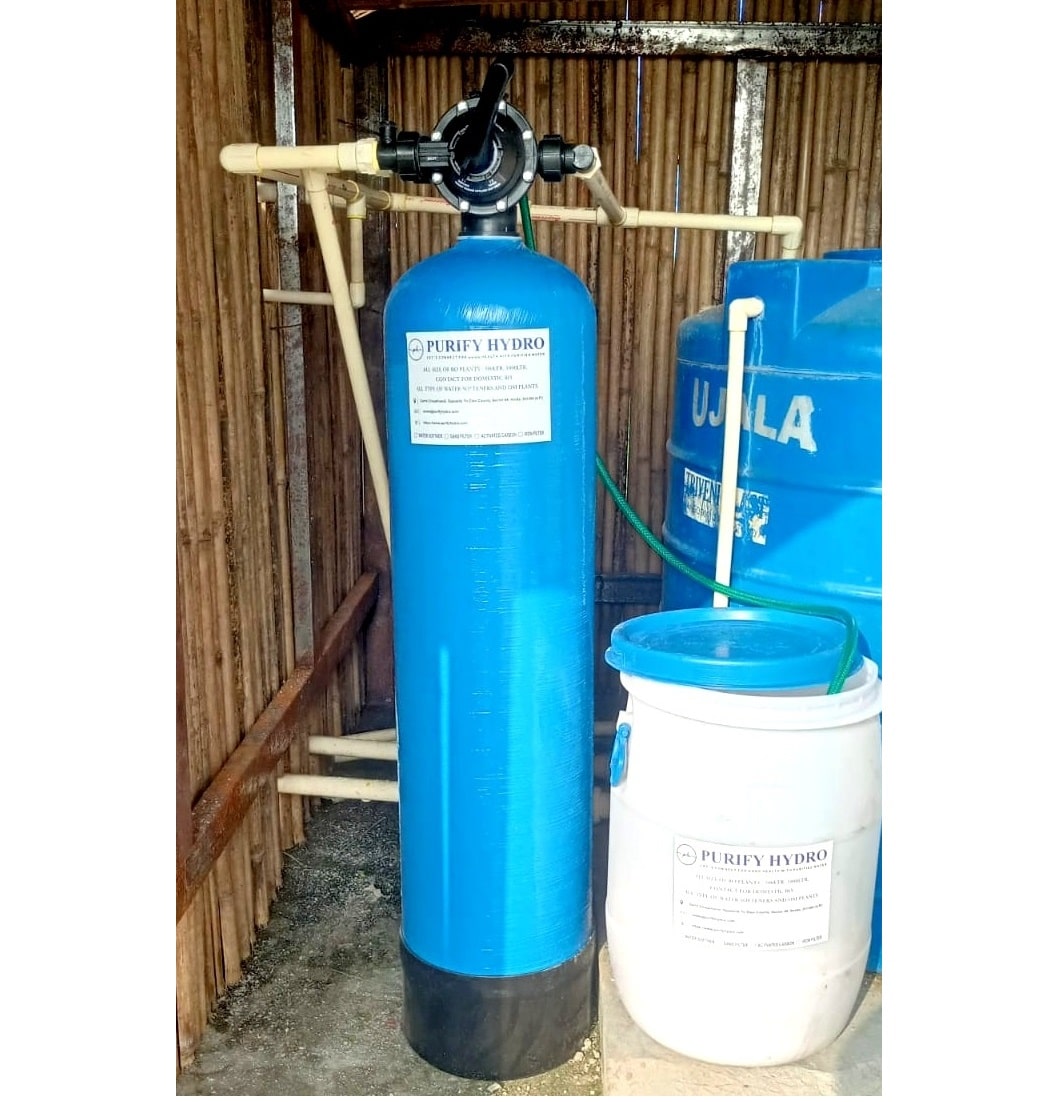 water softener for flats