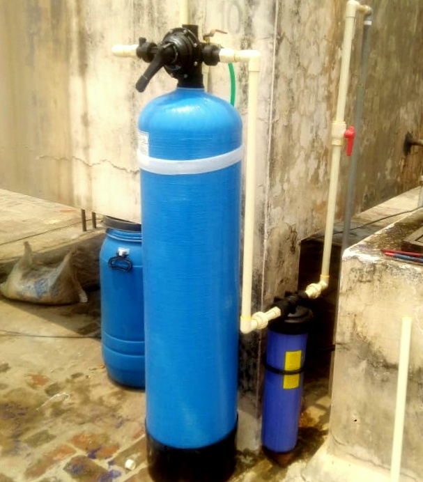 water softener for flats