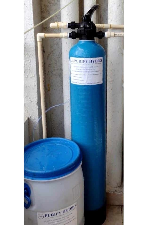 water softener for flats